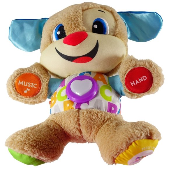 Fisher Price Smart Stages Laugh and Learn Plush Stuffed Puppy Dog Interactive - Picture 5 of 10